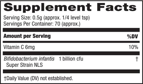 Life Start Pro Dairy Free - 1.25 oz adults Supplement Facts Life Start Pro Dairy Free - 1.25 oz adults Supplement Facts